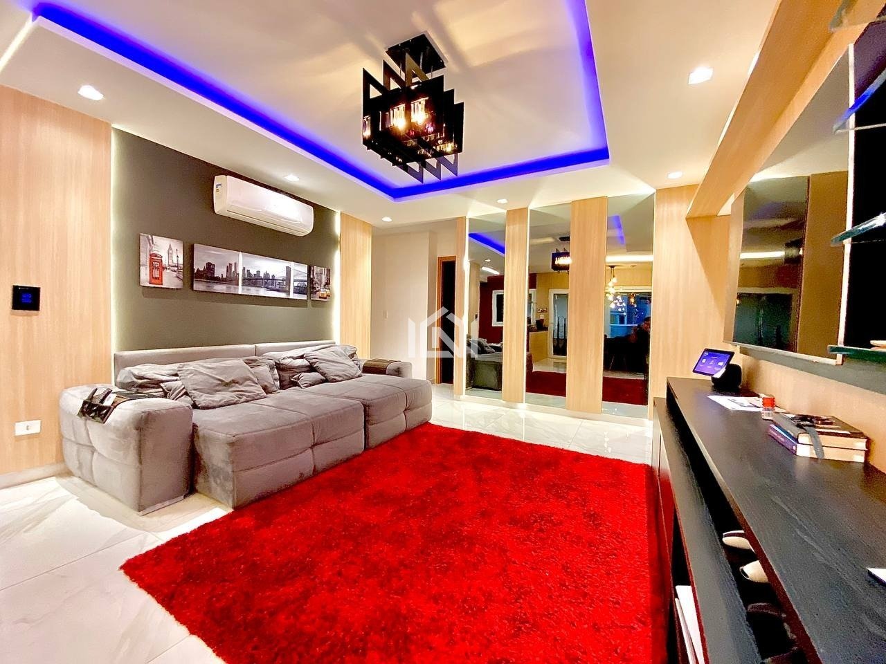 Apartamento a venda no condominio Costa do Marfim - Sala de televisao