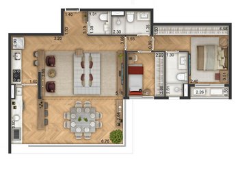 apartment em Rua Conde de Itu, Jardim Santo Amaro - São Paulo - SP