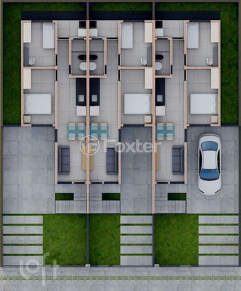 house em Rua Tomáz Domingos da Silveira, São Sebastião - Palhoça - SC
