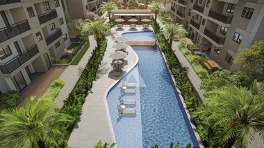 apartment em Rua Arthur de Azevêdo Machado, Stiep - Salvador - BA