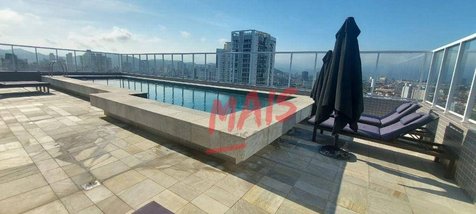 apartment em Rua Oswaldo Cruz, Boqueirão - Santos - SP