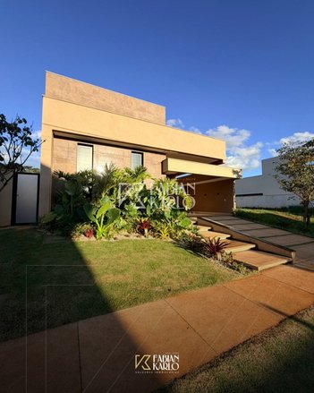 house em Rua Solar 01, Condomínio Solar do Bosque - Rio Verde - GO