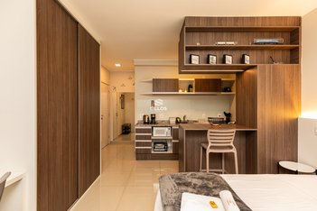 apartment em Rua da Glória, Centro Cívico - Curitiba - PR