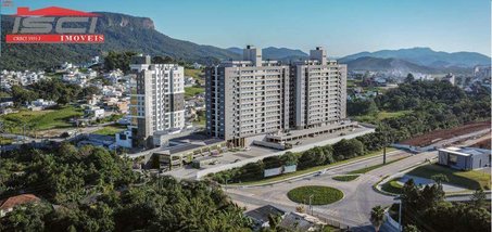 apartment em Rua Vereador Jacob Knabben da Silva, Pedra Branca - Palhoça - SC
