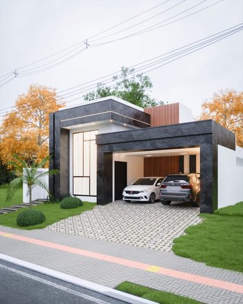 house em Rua do Selenita, Jardim Montevidéu - Campo Grande - MS