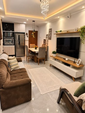 apartment em Rua das Capitanias, Jardim Teles de Menezes - Santo André - SP