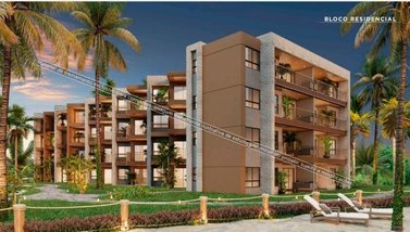 apartment em Avenida dos Coqueiros, Cumbuco - Caucaia - CE