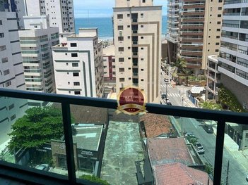 apartment em Avenida Marechal Mallet, Canto do Forte - Praia Grande - SP