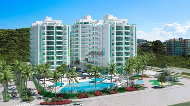 apartment em Delfim Mário de Pádua Peixoto, Praia Brava de Itajaí - Itajaí - SC