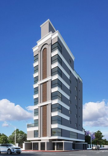 apartment em Rua 314, Meia Praia - Itapema - SC