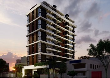 apartment em Rua Visconde do Rio Branco, Centro - São José dos Pinhais - PR