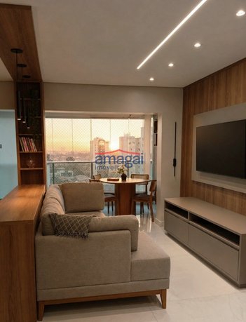 apartment em Avenida José Cristóvão Arouca, Jardim Pereira do Amparo - Jacareí - SP