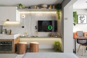 apartment em Avenida Padre Antônio José dos Santos, Cidade Monções - São Paulo - SP