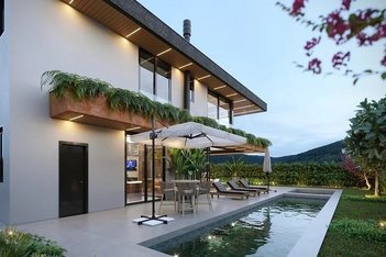 house em Haroldo Soares Glavan, Cacupé - Florianópolis - SC