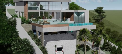 house em Lote 105, Alphaville - Lagoa dos Ingleses - Nova Lima - MG