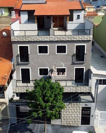 apartment em Rua Itabirito, Vila Camilópolis - Santo André - SP