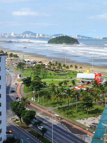 apartment em Avenida Manoel da Nóbrega, Itararé - São Vicente - SP
