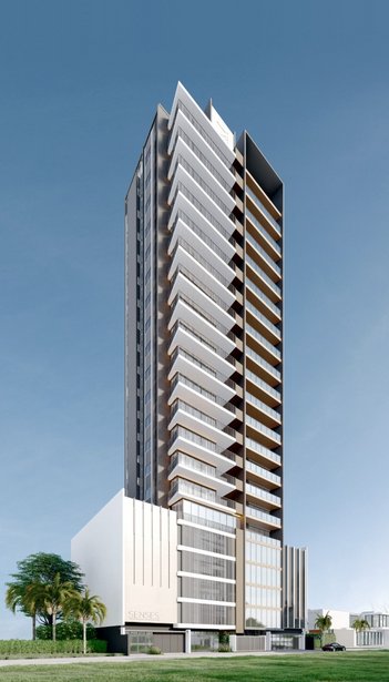 apartment em Rua 238, Meia Praia - Itapema - SC