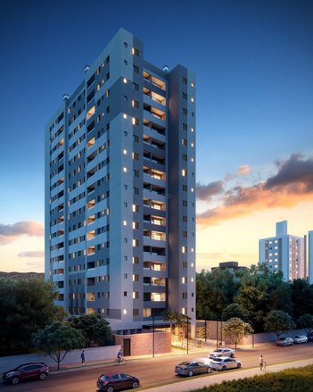 apartment em Rua Manoel Alves dos Santos, Aurora - Londrina - PR