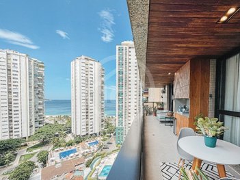 apartment em Avenida Lúcio Costa, Barra da Tijuca - Rio de Janeiro - RJ