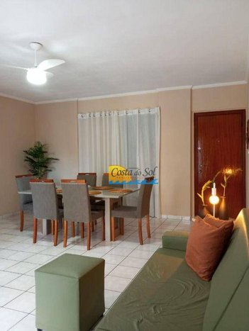apartment em Avenida Presidente Kennedy, Guilhermina - Praia Grande - SP
