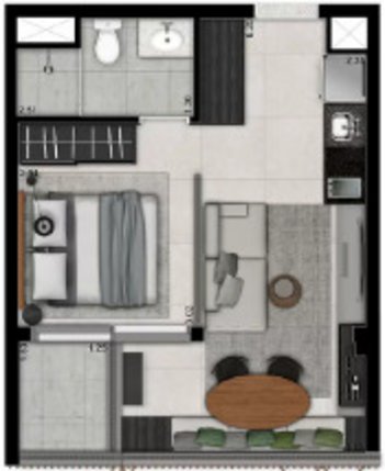 apartment em Alameda Santos, Cerqueira César - São Paulo - SP