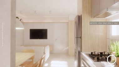 apartment em Lamartine Souza, Nossa Senhora de Lourdes - Santa Maria - RS