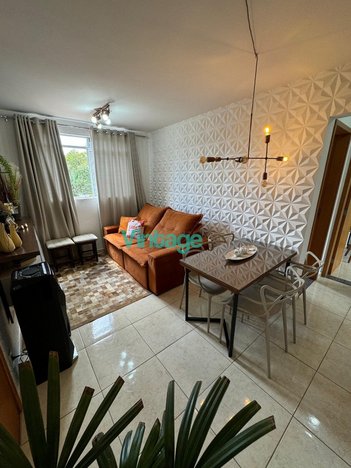 apartment em Rua Professora Estelita Camargos Belém, Europa - Contagem - MG