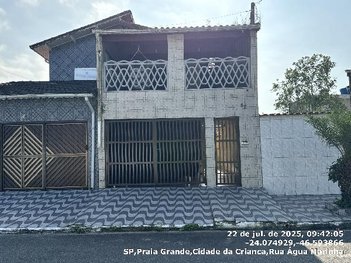 house em Rua Água Marinha, Cidade da Criança - Praia Grande - SP