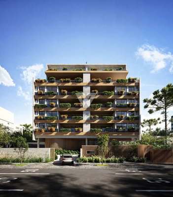 apartment em Rua Francisco Rocha, Batel - Curitiba - PR