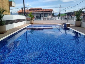 apartment em Praça Padre José de Anchieta, Guilhermina - Praia Grande - SP
