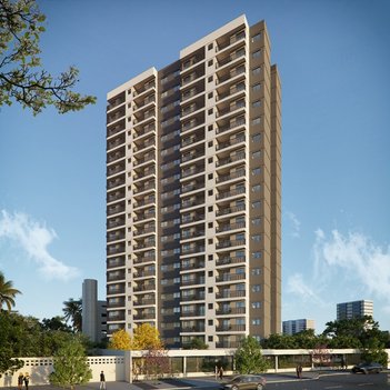 apartment em Avenida Cruz Cabugá, Santo Amaro - Recife - PE