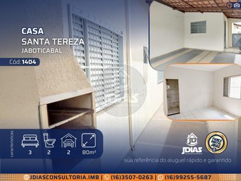 house em Rua João Kamla, Vila Santa Tereza - Jaboticabal - SP