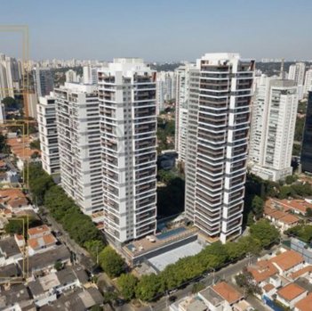 apartment em Rua Michigan, Cidade Monções - São Paulo - SP