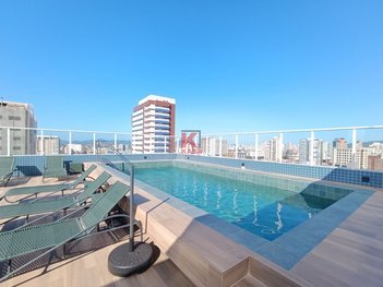apartment em Rua Pará, Campo Grande - Santos - SP