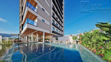 apartment em Rua das Cerejeiras, Pedra Branca - Palhoça - SC