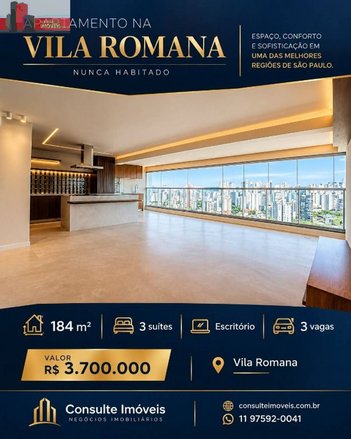 apartment em Rua Doutor Rafael Correia, Água Branca - São Paulo - SP