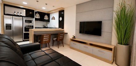 apartment em Rua Antônio Basil Schroeder, Barreiros - São José - SC