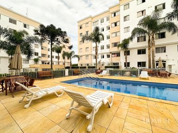 apartment em Rua Goiânia, Cajuru - Curitiba - PR
