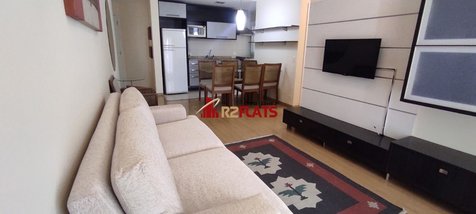 apartment em Rua Sansão Alves dos Santos, Cidade Monções - São Paulo - SP
