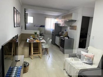 apartment em Rua Gaspar de Lemos, Jardim Vila Rica - Santo André - SP