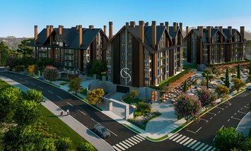 apartment em Rua Bruno Ernesto Riegel, Planalto - Gramado - RS