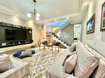 house em Rua Chambre, Vila Amábile Pezzolo - Santo André - SP