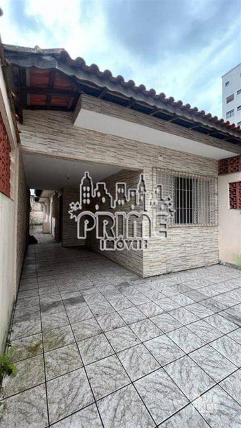 house em Rua Carlos Gomes, Ocian - Praia Grande - SP