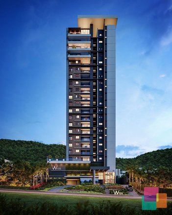 apartment em Rua Camboriú, Glória - Joinville - SC