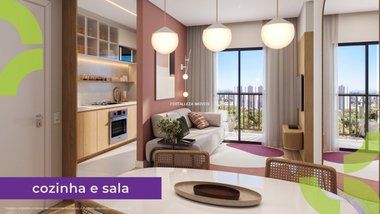 apartment em Rua Aristides Evangelista, Jardim Amélia - Pinhais - PR