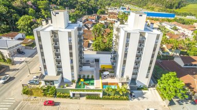apartment em Rua Caxambú do Sul, São Marcos - Joinville - SC