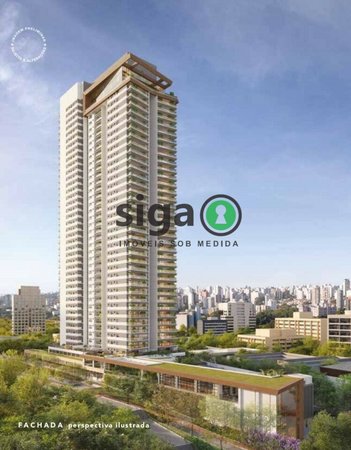 apartment em Rua Verbo Divino, Chácara Santo Antônio (Zona Sul) - São Paulo - SP