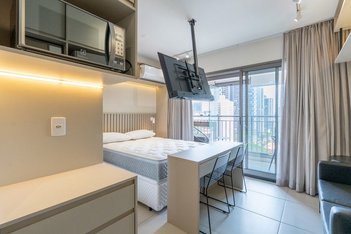 apartment em Avenida Santo Amaro, Santo Amaro - São Paulo - SP