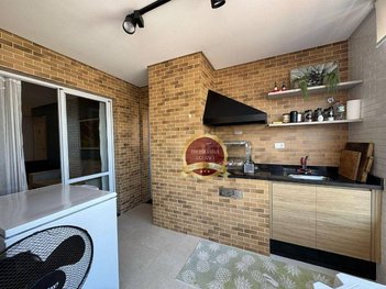apartment em Avenida Carlos Martiniano de Andrade Bittencourt, Aviação - Praia Grande - SP